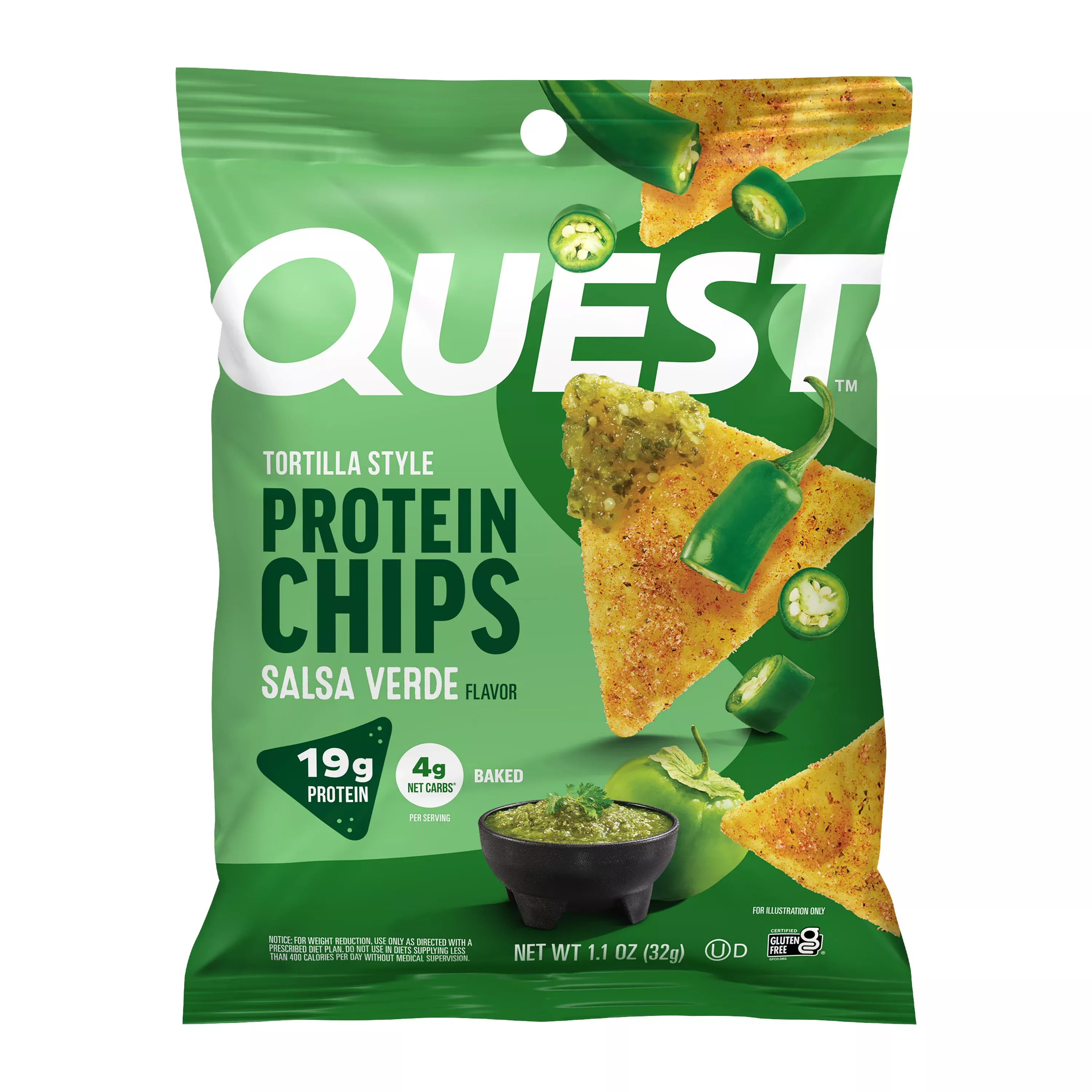 quest-tortilla-style-protein-chips-salsa-verde-32g Quest Tortilla Style Protein Chips - Salsa Verde - 32g