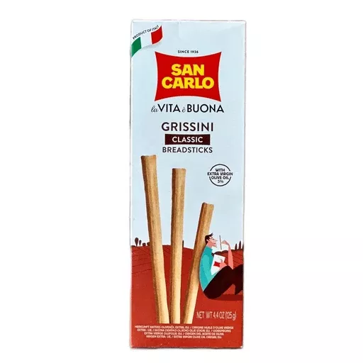 san-carlo-classic-breadsticks-125g-4-4oz SAN CARLO Classic Breadsticks - 125g (4.4oz)
