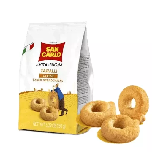 san-carlo-classic-taralli-150g-5-29oz SAN CARLO Classic Taralli - 150g (5.29oz)