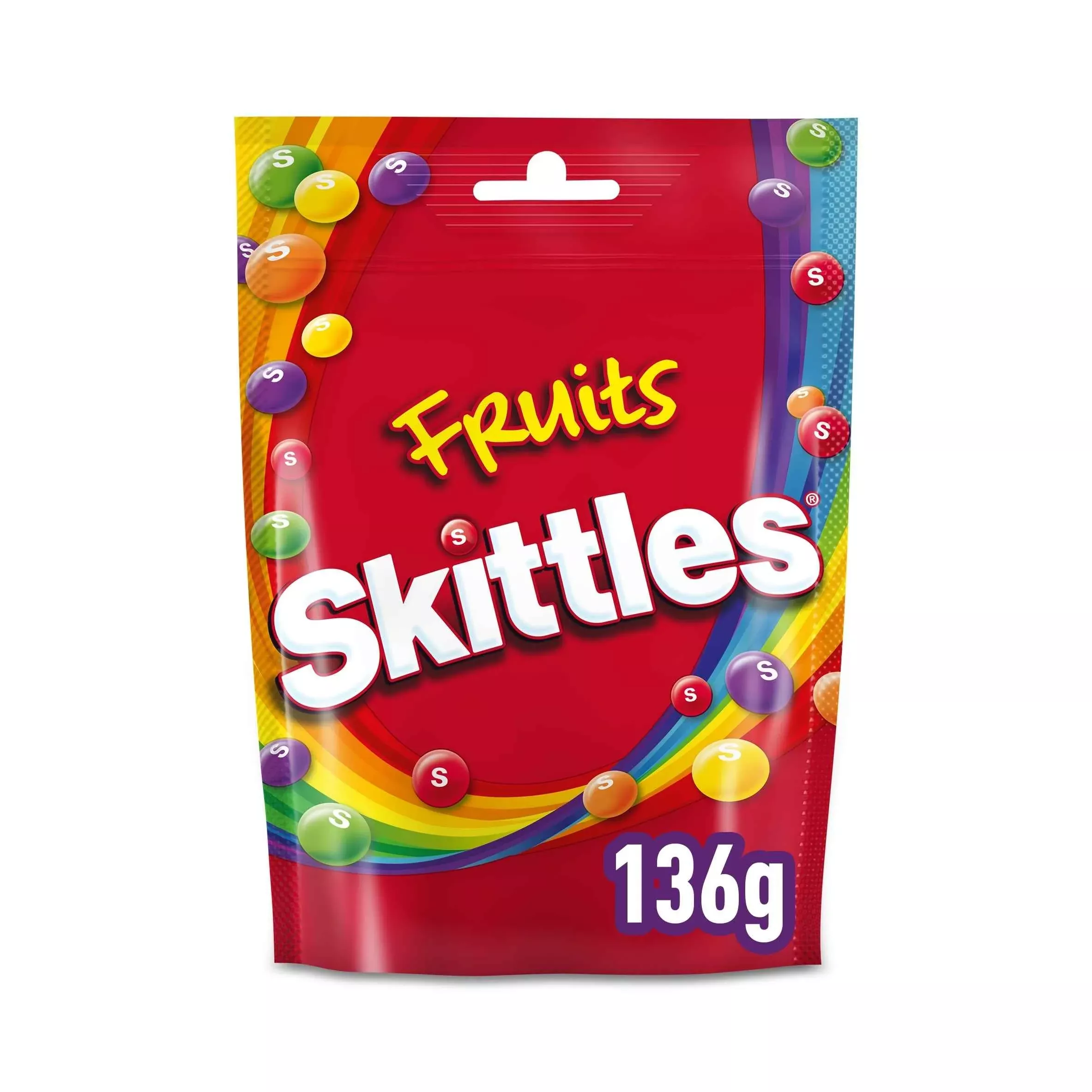 skittles-fruits-vegan-chewy-sweets-136g Skittles Fruits Vegan Chewy Sweets 136g