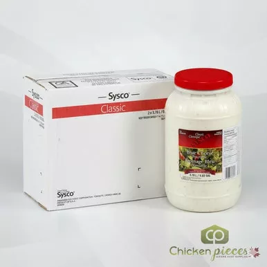 sysco-classic-blue-cheese-dressing-pourable-can-bulk-size-3-78-l-1-gallon-2-case Sysco Classic Blue Cheese Dressing Pourable Can Bulk Size - 3.78 L/1 Gallon (2/Case)
