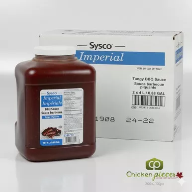 sysco-imperial-sauce-bbq-tangy-4l-1-05-gallon-bulk-size-2-case-canadian-made Sysco Imperial Sauce BBQ Tangy 4L/1.05 Gallon Bulk size (2/Case)- Canadian Made