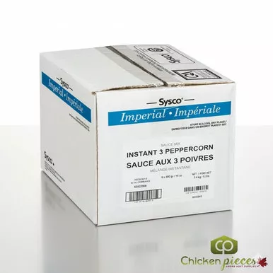 sysco-imperial-sauce-peppercorn-3-instant-mix400gm-0-8-lbs-6-case Sysco Imperial Sauce Peppercorn 3 Instant Mix400GM/0.8 LBS (6/Case)