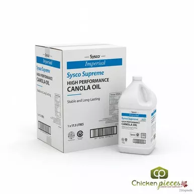 sysco-supreme-high-performance-canola-oil-stable-long-lasting-17-3l Sysco Supreme High Performance Canola Oil - Stable and Long-Lasting, 17.3L
