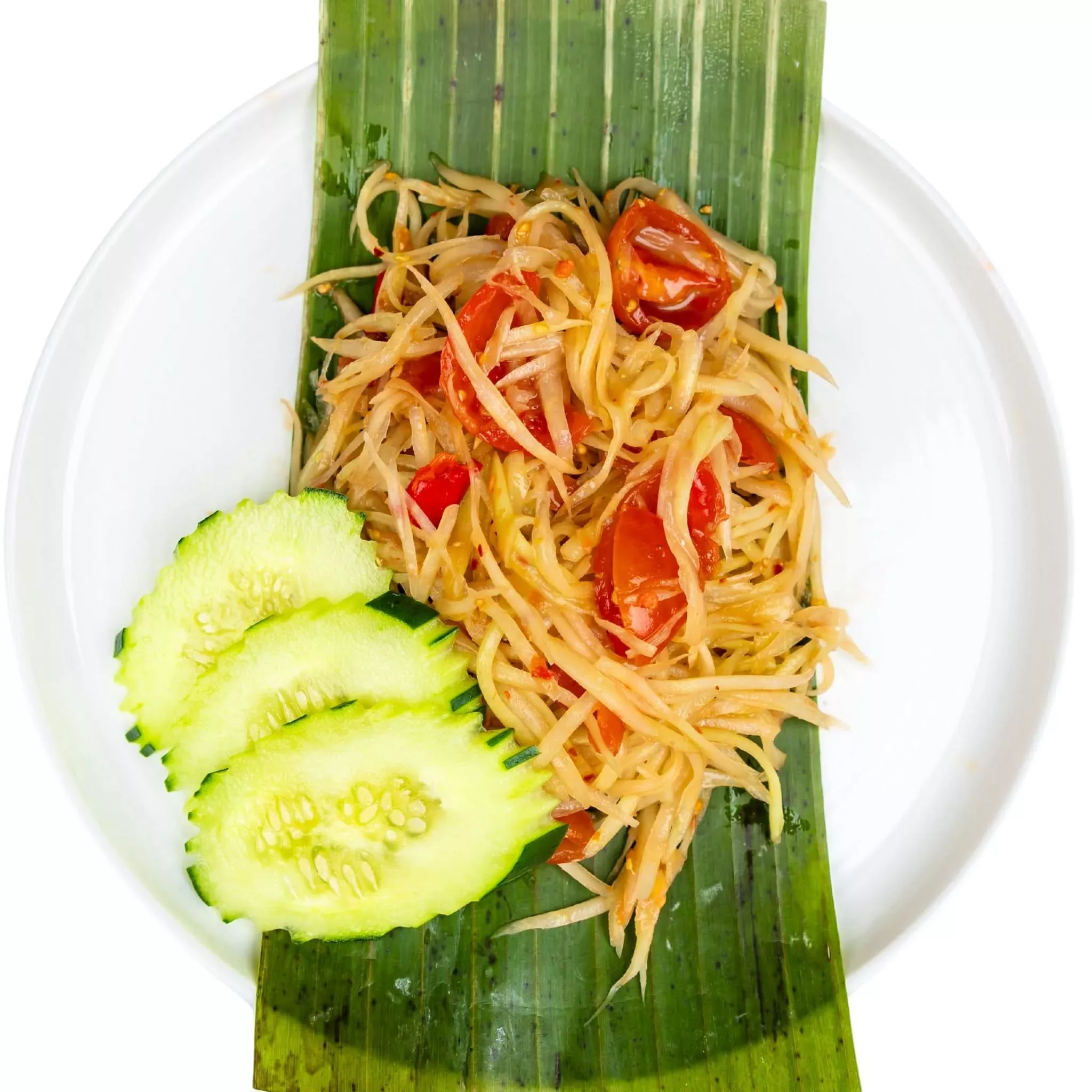 thum-mak-hoong-kit-spicy-green-papaya-salad Thum Mak Hoong Kit (Spicy Green Papaya Salad)