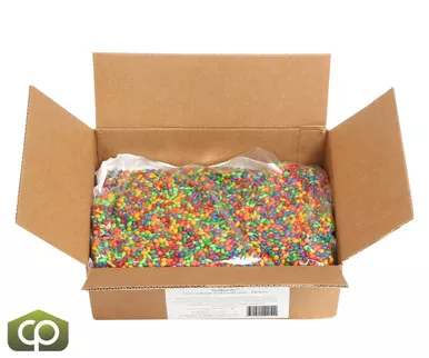 toppers-chocolate-covered-sunflower-seed-candy-gems-topping-5-lb TOPPERS Chocolate Covered Sunflower Seed Candy Gems Topping - 5 lb