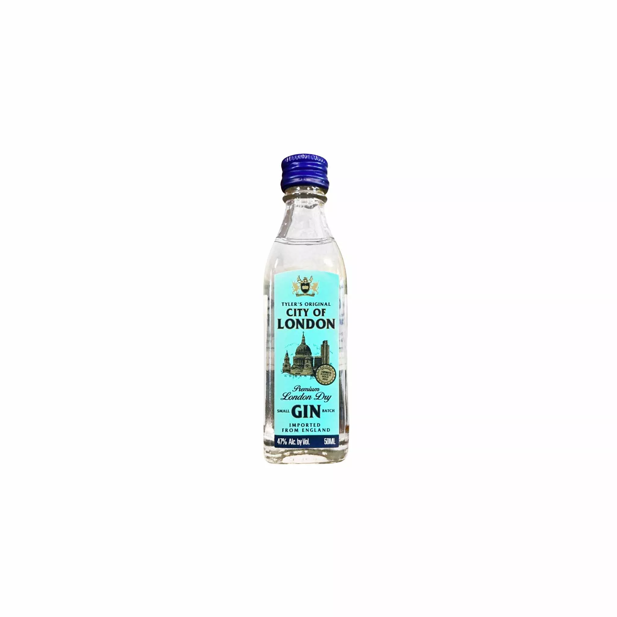 tyler-s-original-city-london-premium-london-dry-gin-miniature-50ml TYLER'S ORIGINAL CITY OF LONDON PREMIUM LONDON DRY GIN MINIATURE 50ML
