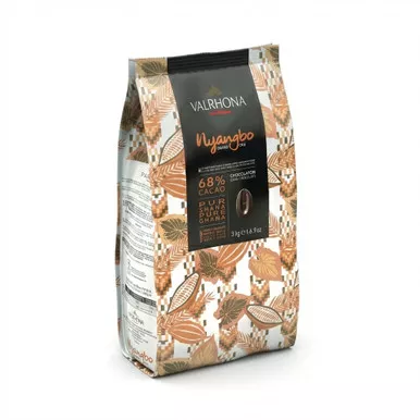 valrhona-68-nyangbo-dark-chocolate-3-kg-single-origin Valrhona 68% Nyangbo Dark Chocolate 3 Kg - Single Origin