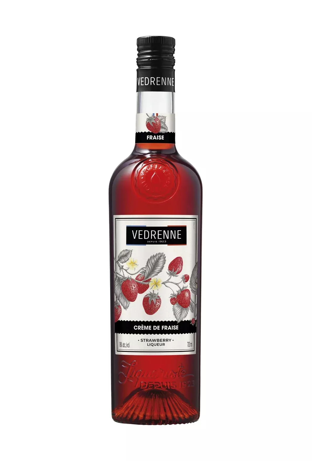 vedrenne-liqueur-creme-de-fraise-strawberry-16-700ml Vedrenne Liqueur Creme de Fraise (Strawberry) 16% 700ml