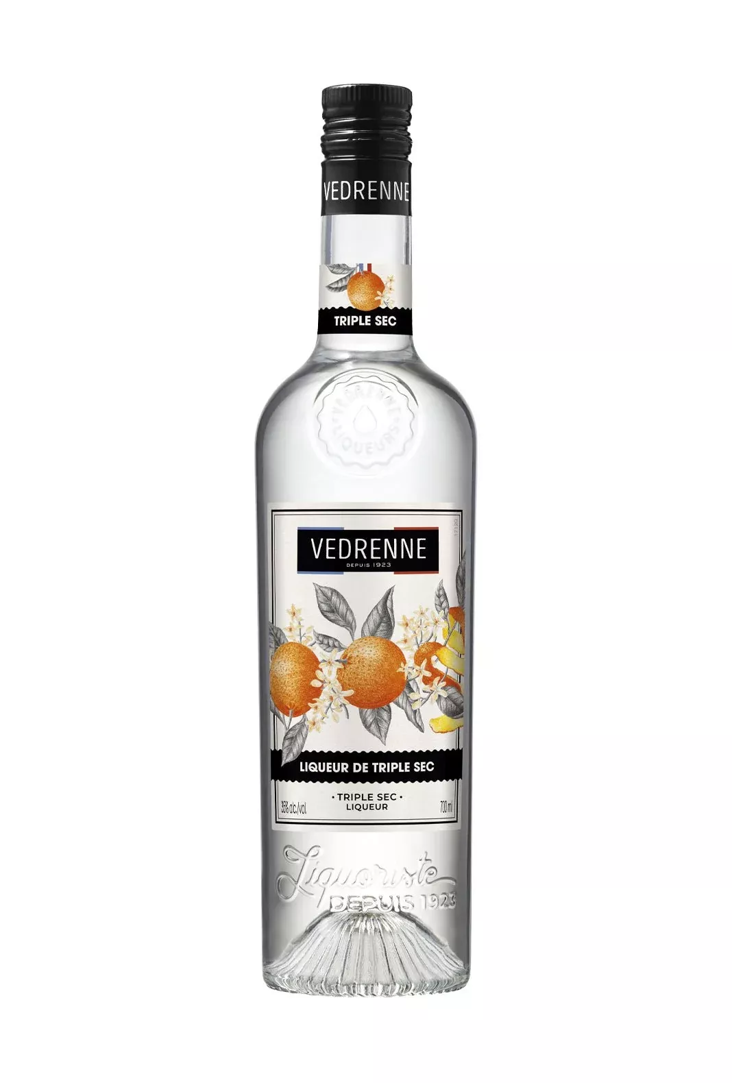 Vedrenne Liqueur Triple Sec (White Curacao) 35% 700ml