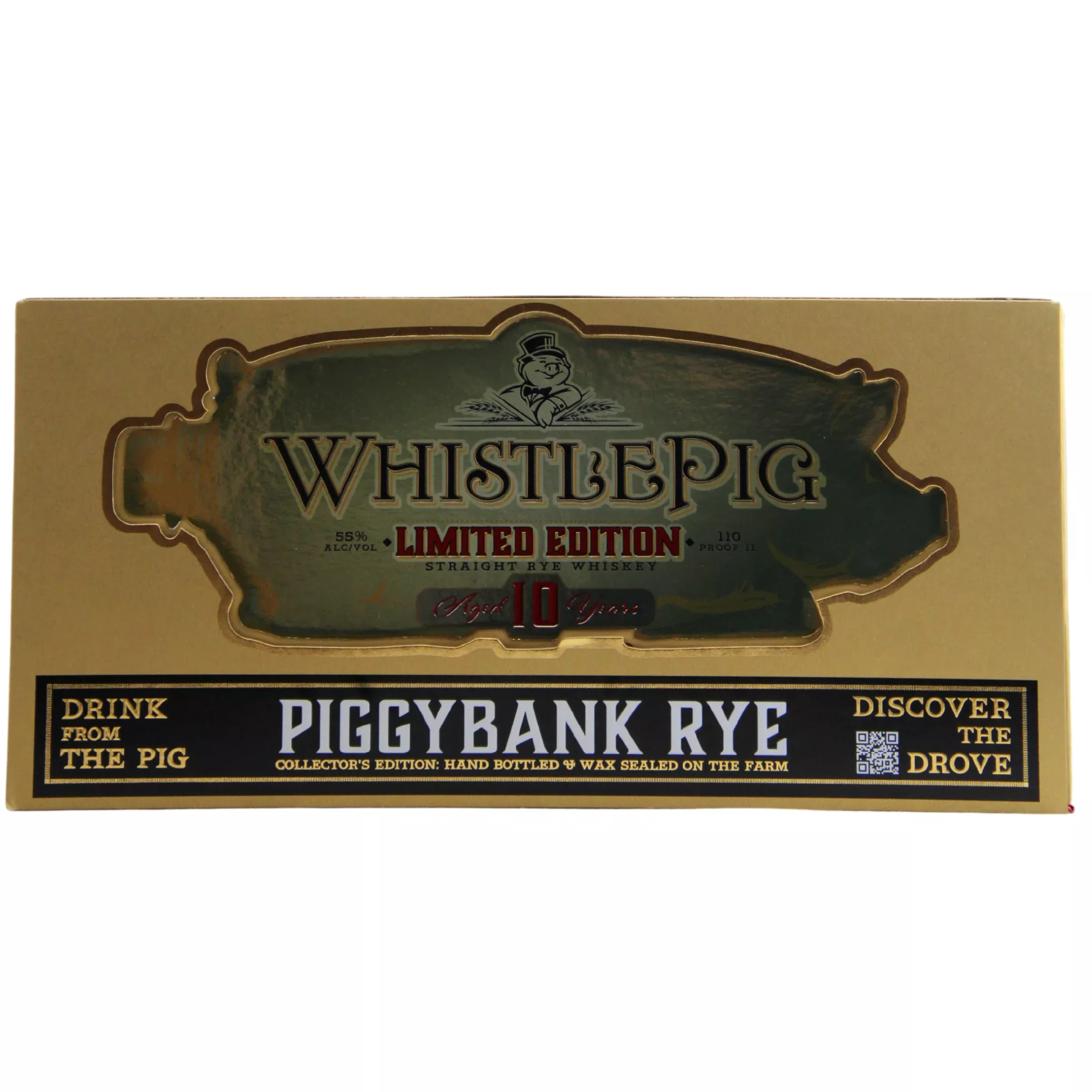 whistlepig-10-year-piggybank-edition-rye-whiskey-1-0l WhistlePig 10 Year Piggybank Edition Rye Whiskey 1.0L