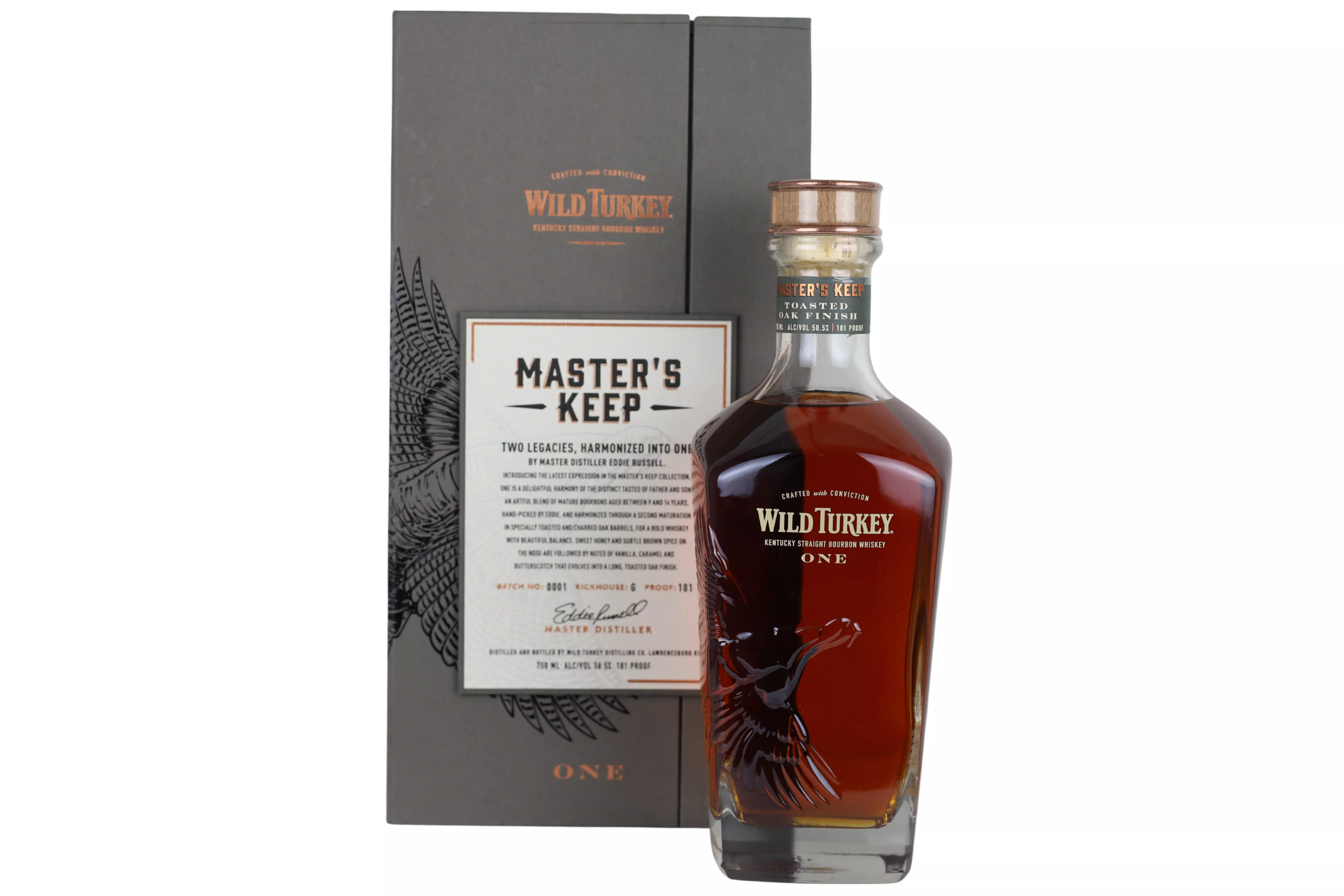 Wild Turkey 9 Year Master's Keep One Toasted Oak Finish Bourbon