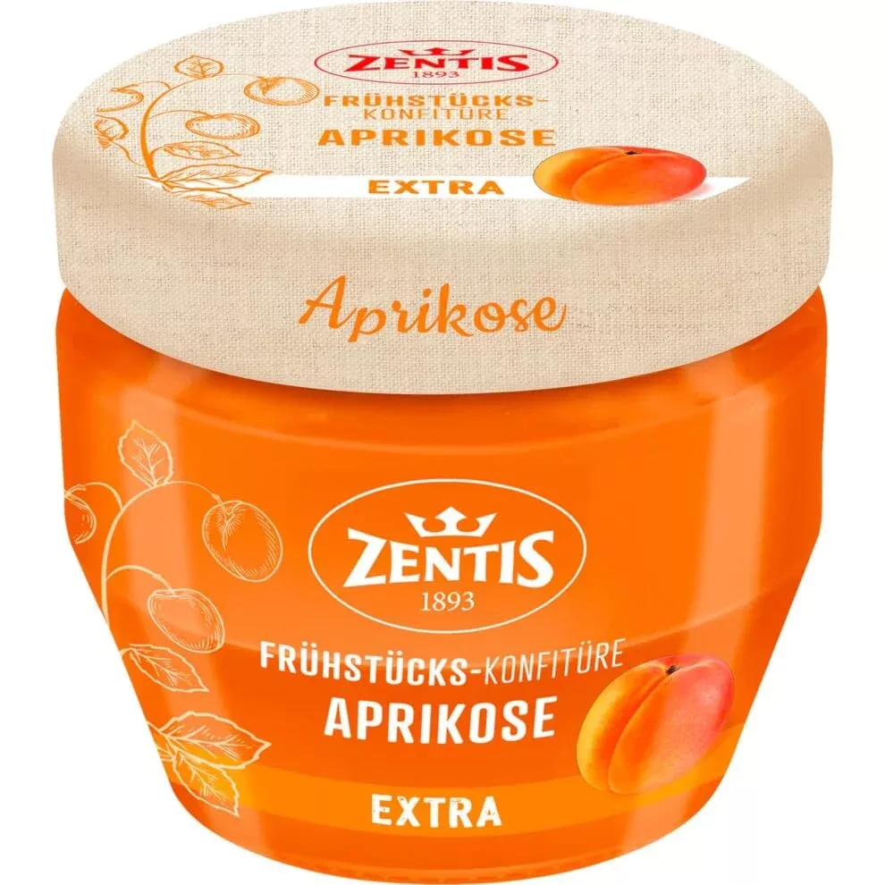 zentis-extra-apricot-preserves-230g Zentis Extra Apricot Preserves 230g
