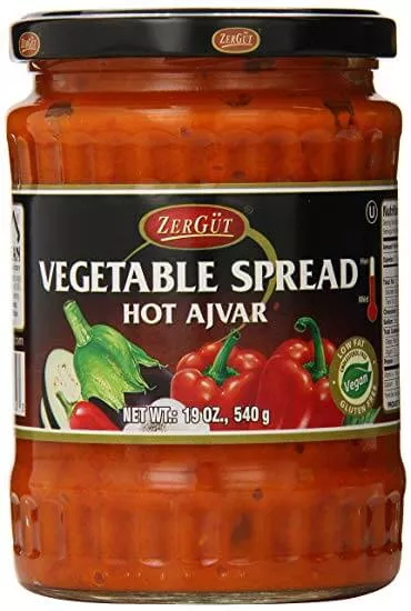 zergut-ajvar-hot-vegetable-spread-540g Zergut Ajvar Hot Vegetable Spread 540g