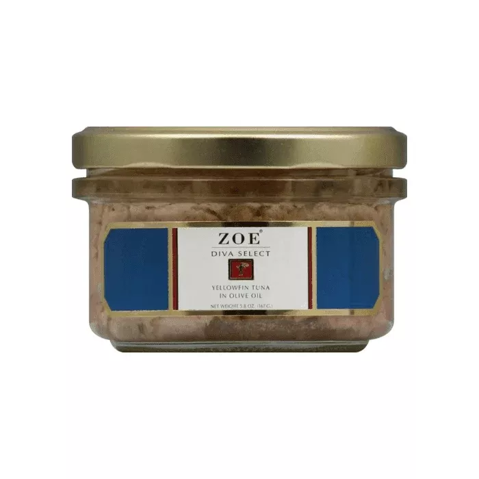 zoe-yellowfin-tuna-in-olive-oil-5-8-oz Zoe Yellowfin Tuna in Olive Oil, 5.8 oz