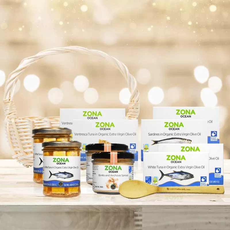 zona-s-taste-sea-gift-basket Zona's Taste of Sea Gift Basket