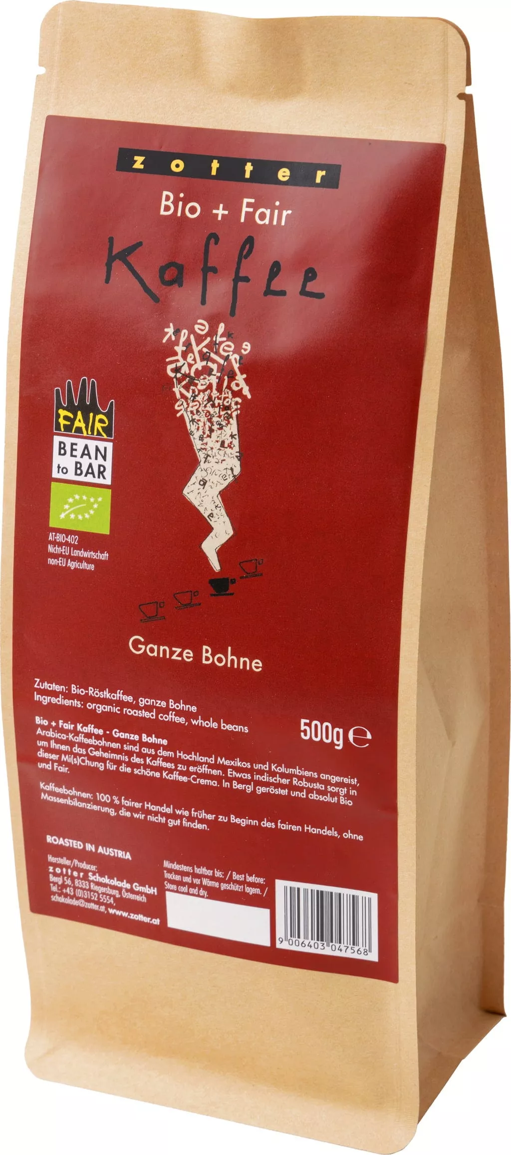 zotter-organic-fairtrade-coffee-500-g Zotter Organic + Fairtrade Coffee 500 g