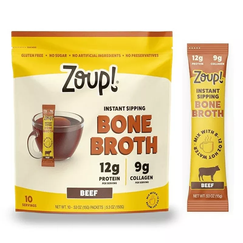 zoup-instant-beef-bone-broth-5-3-oz-10-servings Zoup Instant Beef Bone Broth, 5.3 oz (10 Servings)